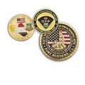 Die Struck Coin w/Soft Enamel (1 3/4")